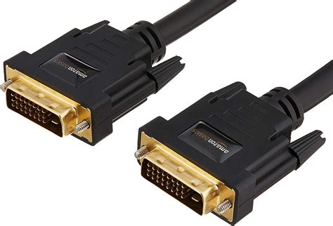 Amazon.com: Amazon Basics DVI to DVI Monitor Cable - 15 Feet (4.6 ...