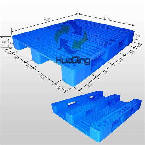 [Hot Item] 1300*1100 Large Rackable HDPE Plastic Pallet China Manufacturer | Plastic pallets ...