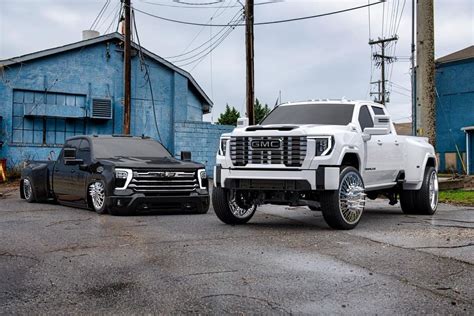 2024 Chevy Silverado HD and GMC Sierra HD Show Off Their 3500 Dually ...