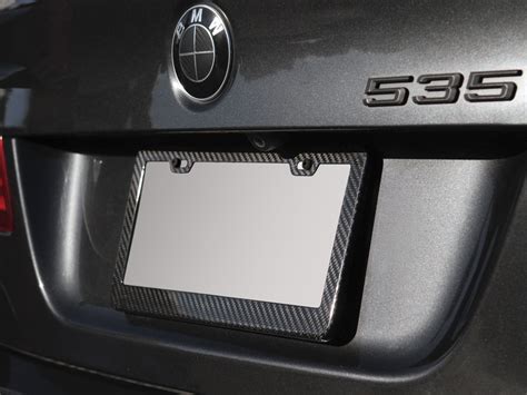 Carbon Fiber License Plate Frame | The Euro Plate Blog