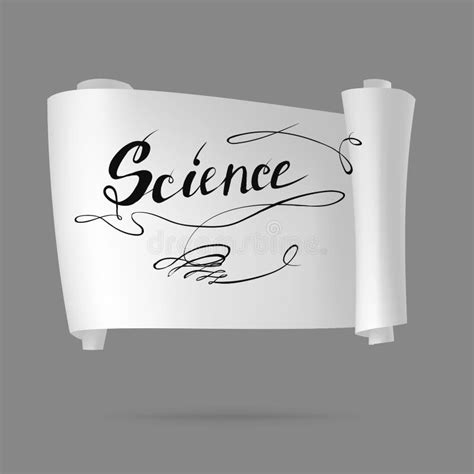 Science lettering, vector stock vector. Illustration of micro - 80800313