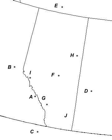 Alberta Map