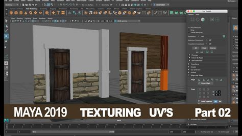 Maya 2019 Texturing Part02 - YouTube