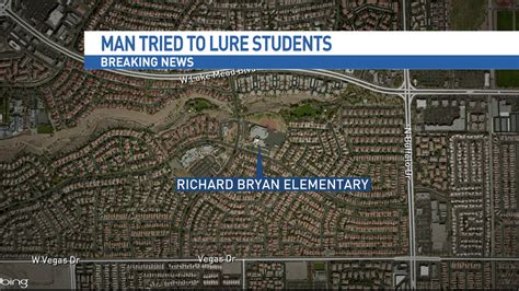 No charges in report of luring attempt at Las Vegas elementary school