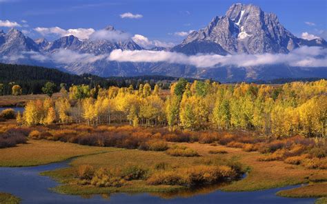 mountains, Sky, Trees, Autumn Wallpapers HD / Desktop and Mobile ...