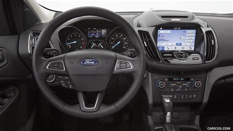 2017 Ford Escape Titanium EcoBoost 4WD - Interior, Cockpit | HD Wallpaper #33