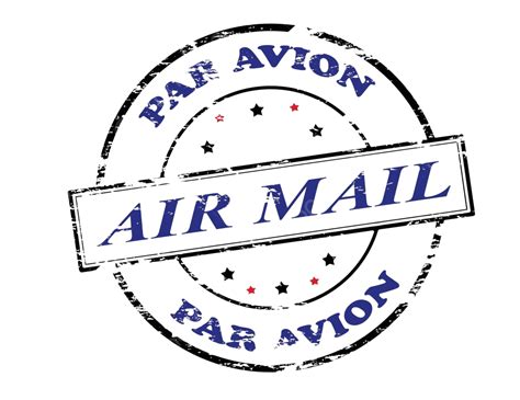 Air Mail Par Avion Black Aroma Concept Vector, Black, Aroma, Concept PNG and Vector with ...