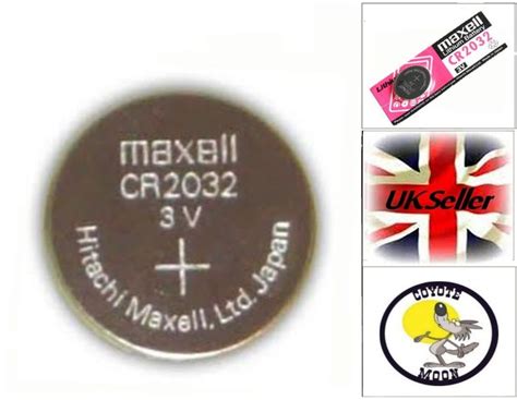 Maxwell CR2032 3V Lithium Car Key Batteries - (Pack of 5) for sale online | eBay | Maxell, Car ...