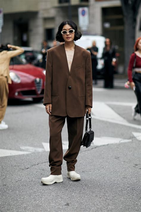 Street Style Was All About Suiting at Milan Fashion Week Spring 2024 ...