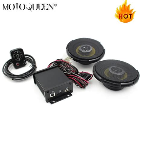 12V Bluetooth Motorbike Motorcycle WMA MP3 Player,Scooter Audio Amplifier FM Radio With Coaxial ...