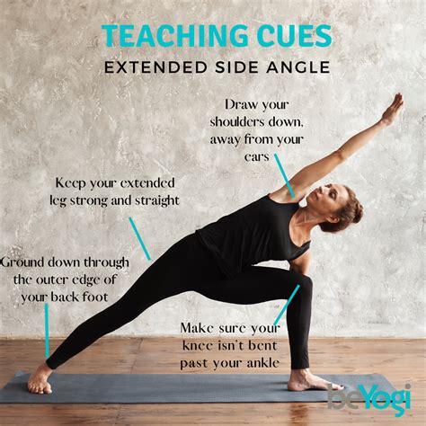 Extended Side Angle Pose | Learn yoga, Yoga teacher resources, Teaching ...