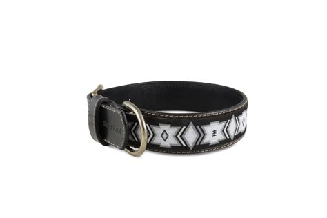 Dog Leather Collar Large 1 1/2" width – Silverfoot