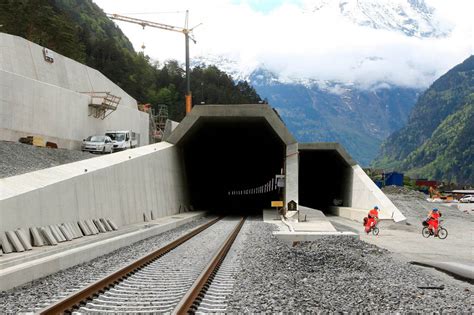 Switzerland just finished the Gotthard Base Tunnel — the longest tunnel in the world