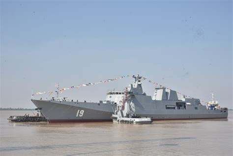 Myanmar Navy commissions two new anti-submarine warships, names largest locally built frigate ...