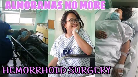 PART 1 HEMORRHOID OPERATION || OPERASYON SA ALMORANAS - YouTube