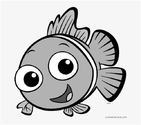 Cute Fish Clipart - Dory And Nemo Drawings - 666x674 PNG Download - PNGkit