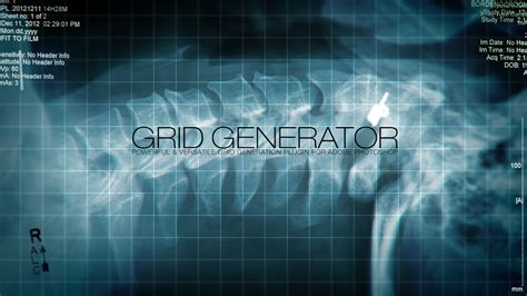 Grid Generator - Grid Generation Photoshop Plugin