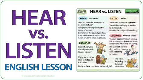 Explain the Significant Differences Between Listening and Hearing