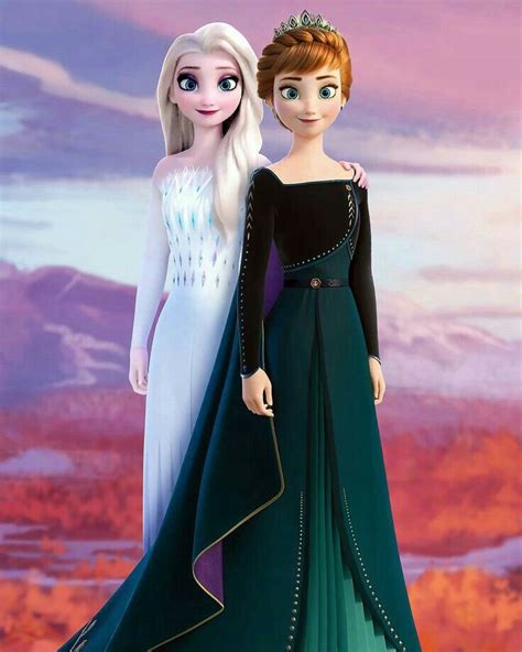 Anna and Elsa wallpaper | Fond d'écran princesse disney, Image reine ...