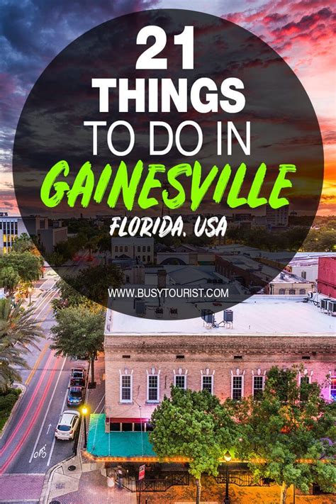 21 Fun Things To Do In Gainesville (Florida) in 2020 | Travel usa, Florida travel, America travel