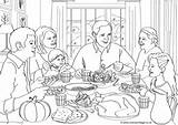 Thanksgiving Colouring Pages sketch template