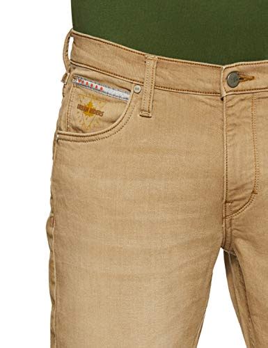 Lee Men's Skinny Fit Jeans (L39980248147_Khaki_30) : Amazon.in: Clothing & Accessories