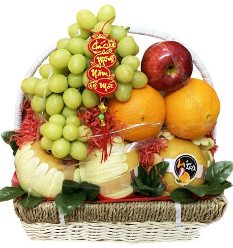 Fresh Fruit Basket 15 - Tet Fresh Fruit - Send gifts to Vietnam