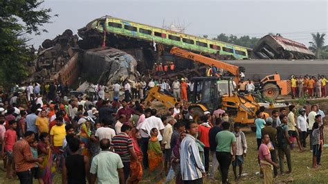 India train crash: At least 280 killed and hundreds injured | News UK Video News | Sky News