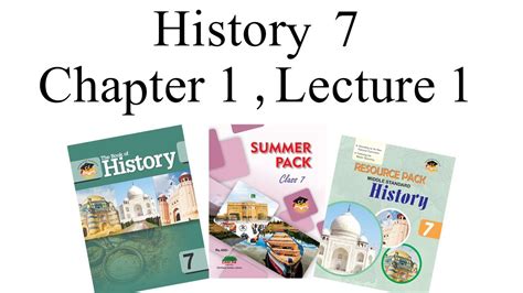 History Class 7 Chapter 1 Lecture 1 - YouTube