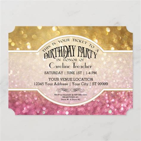 Movie Premiere Invitations | Zazzle CA