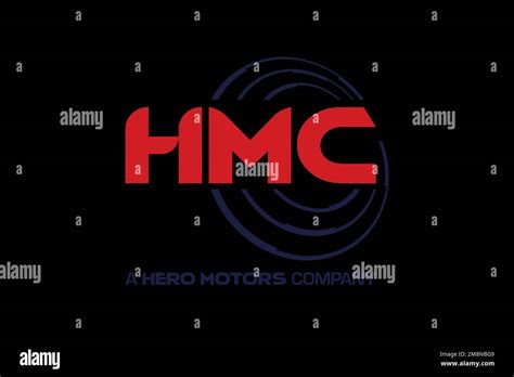 Hero Motors Company, Logo, Black background Stock Photo - Alamy