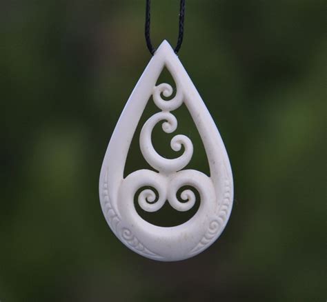 Maori koru symbol for family,unity & love~ family of five. Hand carved ...