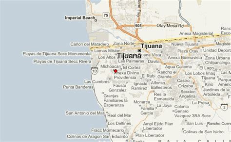 Mapa de Tijuana