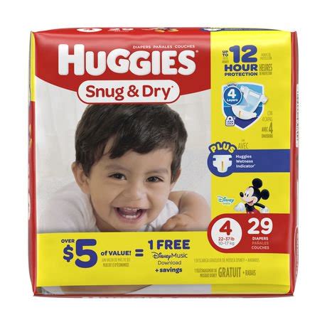 Huggies® Snug & Dry Diapers Jumbo | Walmart.ca