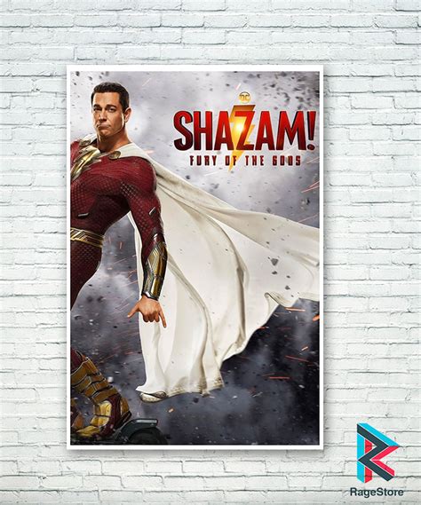 Póster Shazam 2 de Shazam | Ragestore