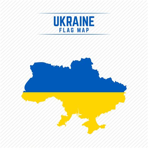 Flag Map of Ukraine 2400616 Vector Art at Vecteezy