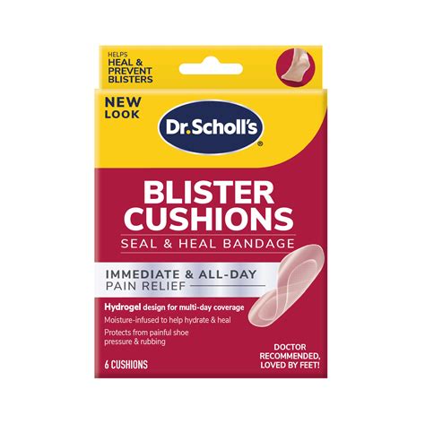 Dr. Scholl's Blister Cushions Seal & Heal Bandage - Shop Foot care at H-E-B