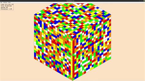 20x20 Rubik's cube in 55:08.748 (20x20 for 2020) - YouTube