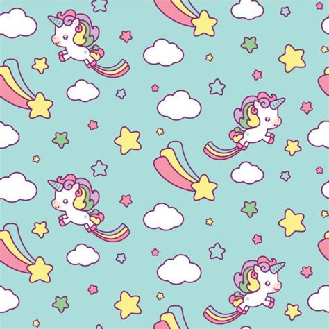 Unicornios Wallpaper, Kawaii Wallpaper, Pattern Wallpaper, Wallpaper Backgrounds, Unicorn Life ...