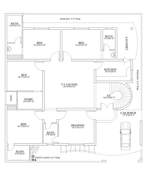 2d Drawing Of A House With Elevation In Dwg File Cadbull, 50% OFF