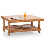 Coffee Table Wooden - HANDERSON. Furniture at Evolvekart – Evolvekart®