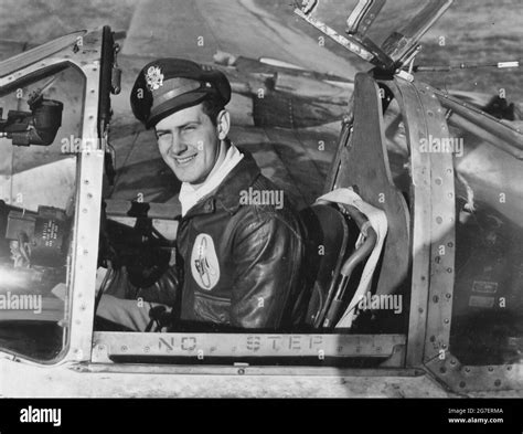 A Pilot Of The 94Th Fighter Squadron, 1St Fighter Group, Sits In The ...