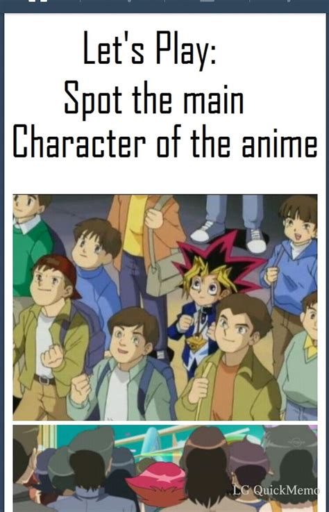 spot the main character part 1 - Meme by Secantia :) Memedroid