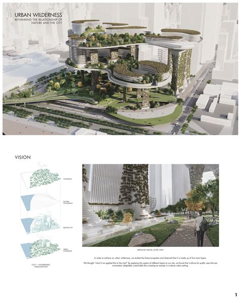 Urban Wilderness | Urban Design Project in 2023 | Urban design ...