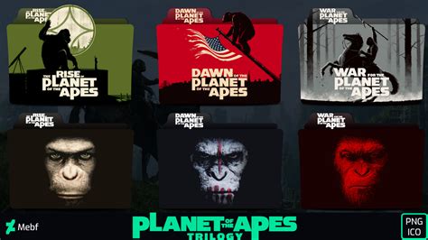 Planet of the Apes (Reboot) Collection Folder Icon by Mebf on DeviantArt