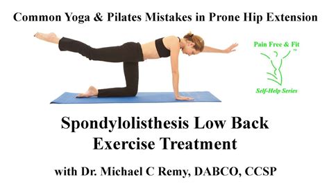 Spondylolisthesis Yoga Poses Exercises To Avoid – Exercise