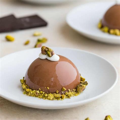 Chocolate Pistachio Dome | Recipe | Fancy desserts, Zumbo desserts, Desserts