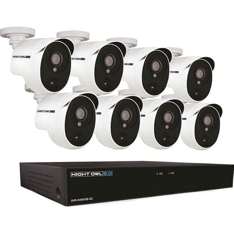 Customer Reviews: Night Owl 8-Channel 8-Cameras Indoor/Outdoor Wired 5MP 2TB DVR Security System ...