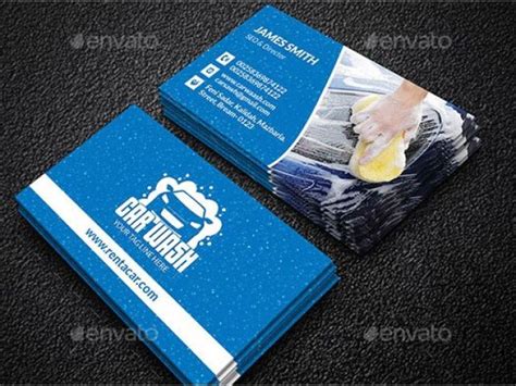 Car Detailing Business Cards Templates 21 Cool Carservice Business Card ...