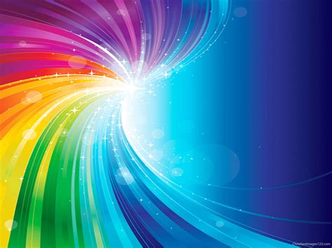 Rainbow Modern Background For Powerpoint - Background Of Powerpoint ...